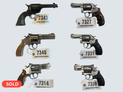 ONLINE ONLY ABSOLUTE AUCTION: PISTOLS & RIFLES