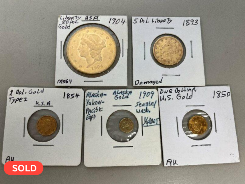 ONLINE ONLY ABSOLUTE AUCTION: COIN COLLECTION