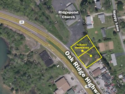 REAL ESTATE AUCTION SUBJECT TO COURT CONFIRMATION - 2 Adjoining Commercial Lots to be Sold As One